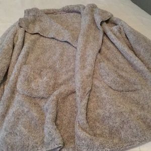 Chenille cardigan